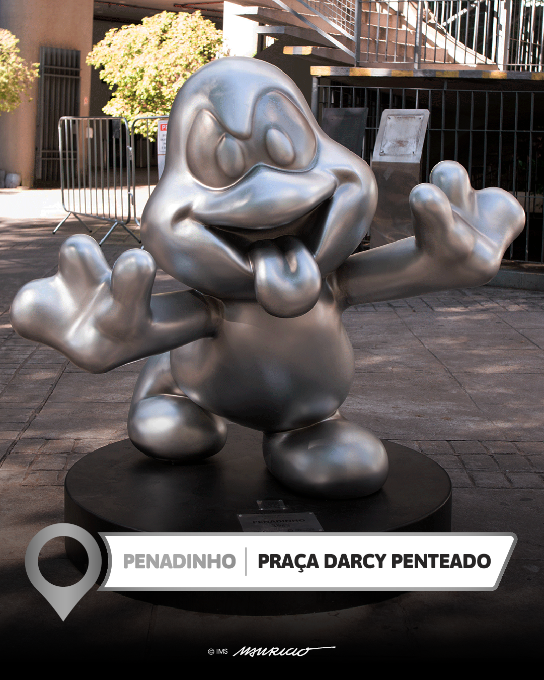 Estátua Mauricio de Sousa 4